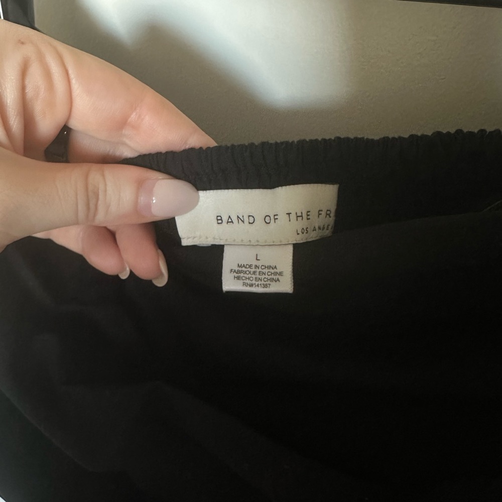 EUC Large Strapless Black Midi Dress - Picture 5 of 7
